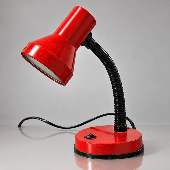 Made in Italy. 1970" - Table lamp - Metal - Vintage. Space Age