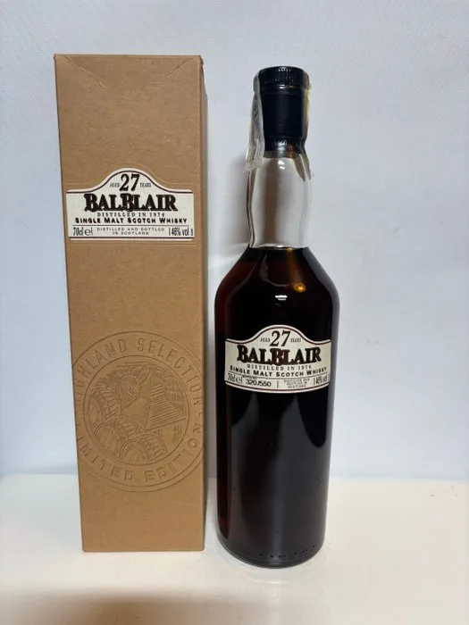 Balblair 1974 27 years old Sherry Cask - 70cl