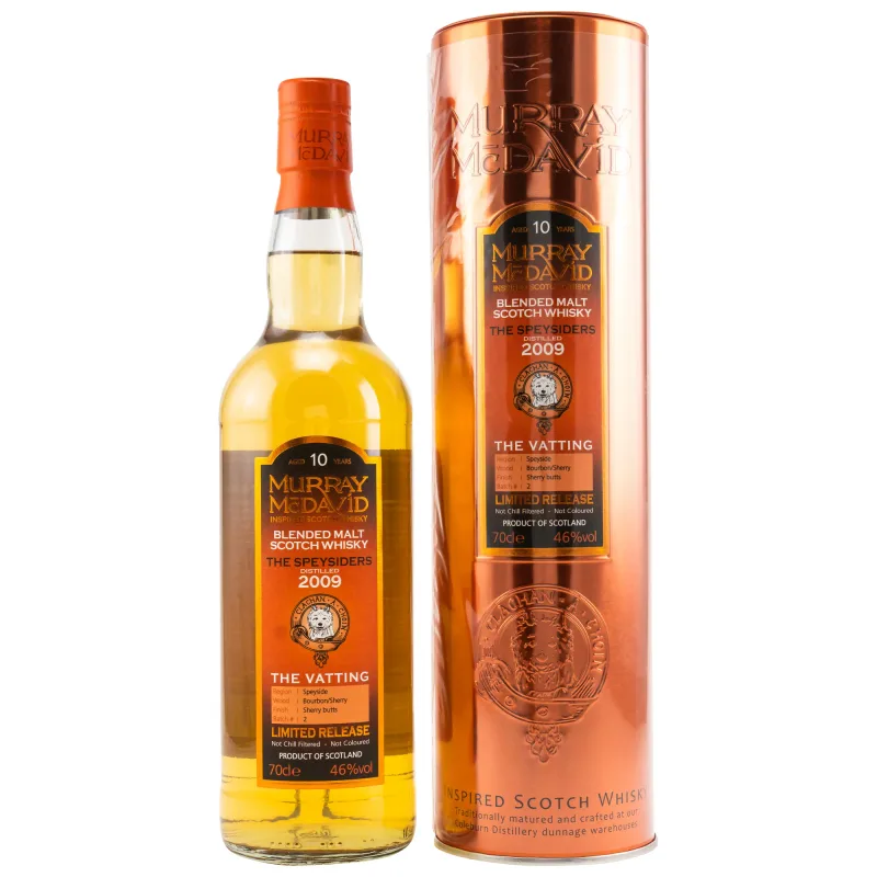 The Speysiders 2009 10 Year Old Batch 2 - Murray McDavid