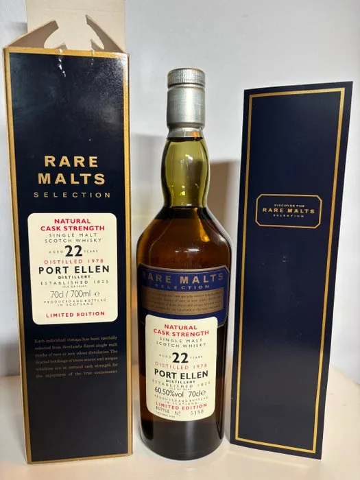 Port Ellen 1978 22 years old Rare Malts Selection - b. 2000 - 70cl