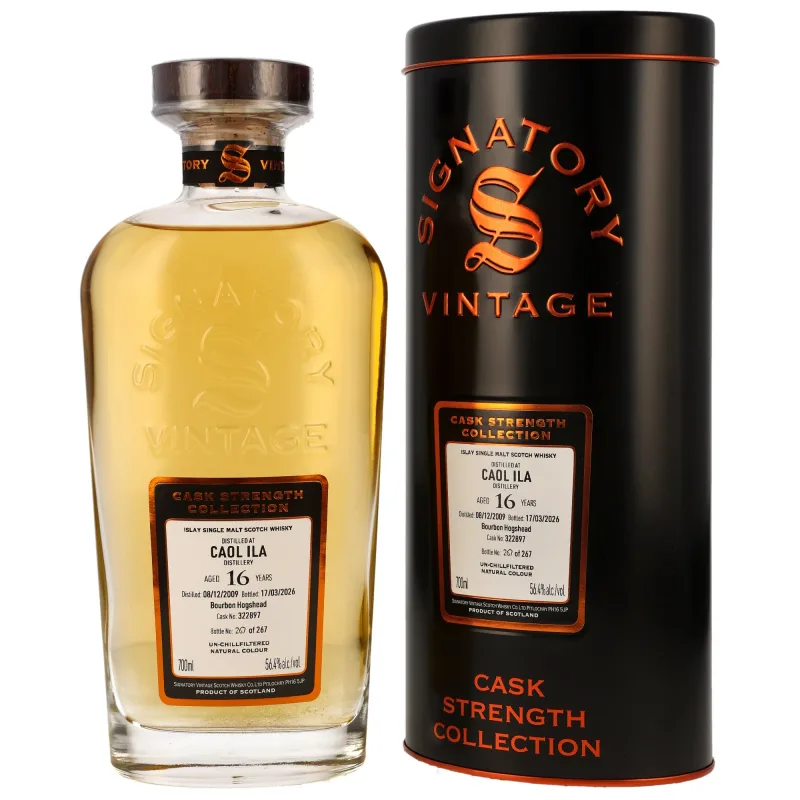Caol Ila – 16 Year Old 2009/2026 Signatory Vintage