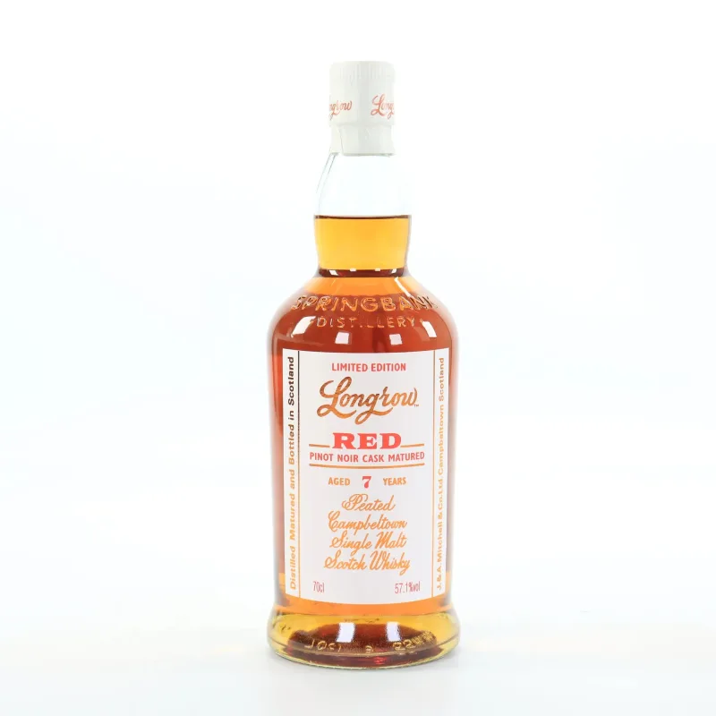 Longrow 7 Year Old Pinot Noir Cask Limited Edition (70cl, 57.1%)