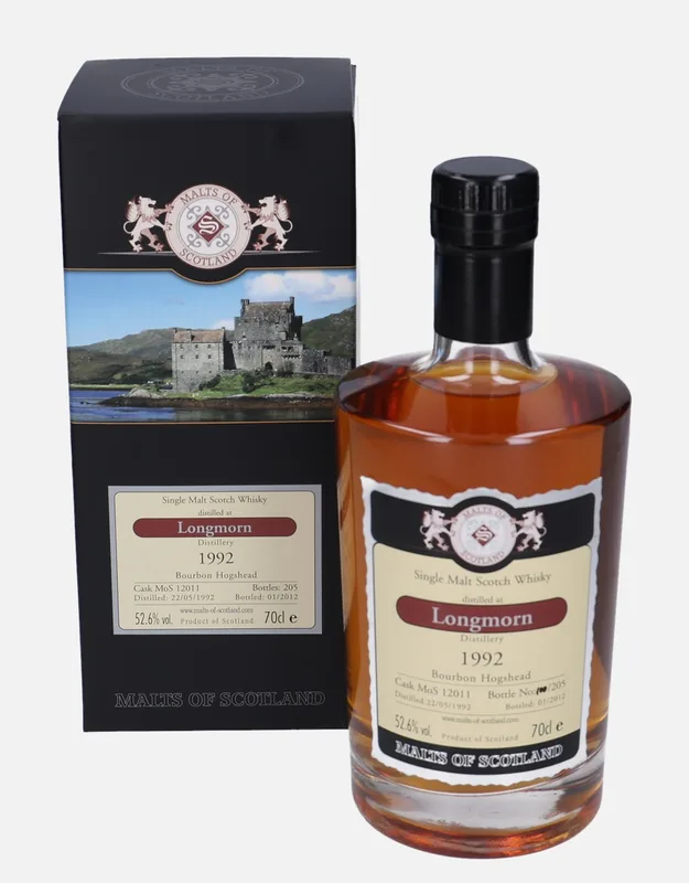 Longmorn – 1992 Malts of Scotland (70cl, 52.6%)