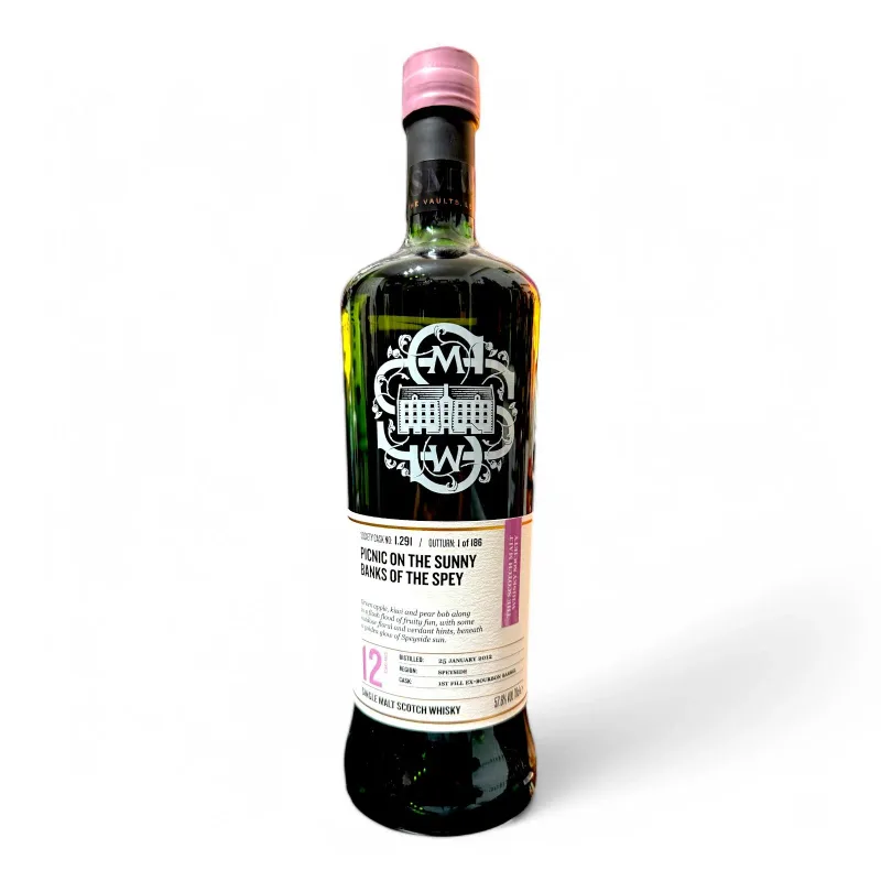 Glenfarclas – 12 Year Old 2012 SMWS Single 1st Fill Ex-Bourbon Cask 1.291 Picnic On the Sunny Banks Of The Spey (70cl)