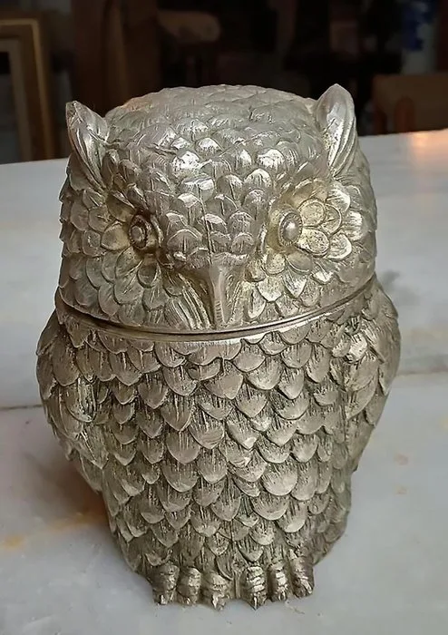 Fonderia d'Arte Firenze - Mauro Manetti - Ice bucket - Owl - Metal