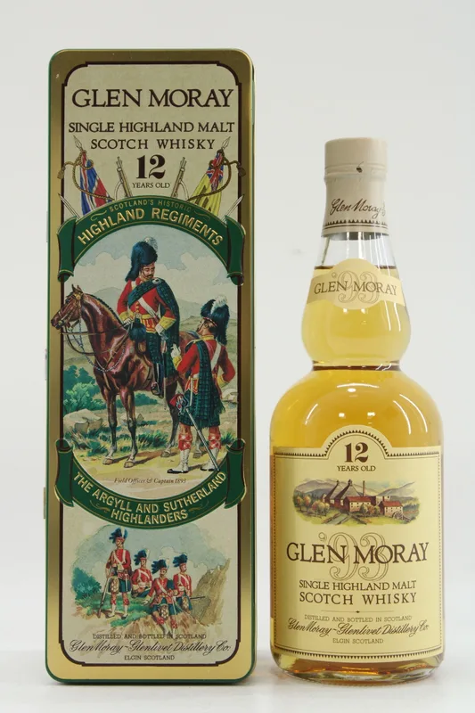 Glen Moray – 12 years Old - Highland Regiments The Argyll & Sutherland Highlanders