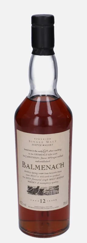 Balmenach – 12 Year Old Flora & Fauna (70cl, 43%)