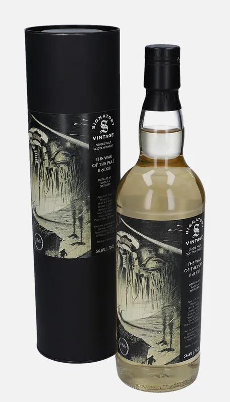 Caol Ila – 2009 9 Year Old Signatory Vintage Scotch Whisky Co. The War of the Peat II of XIII (70cl, 56.8%)