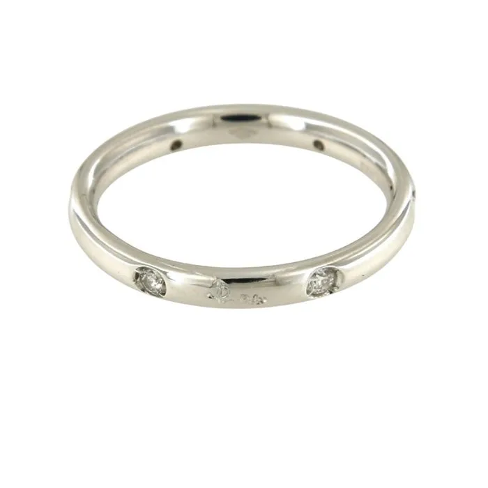 Pomellato - Ring - Lucciola - 18 kt. White gold - 0.18ct. tw. Diamond (Natural)