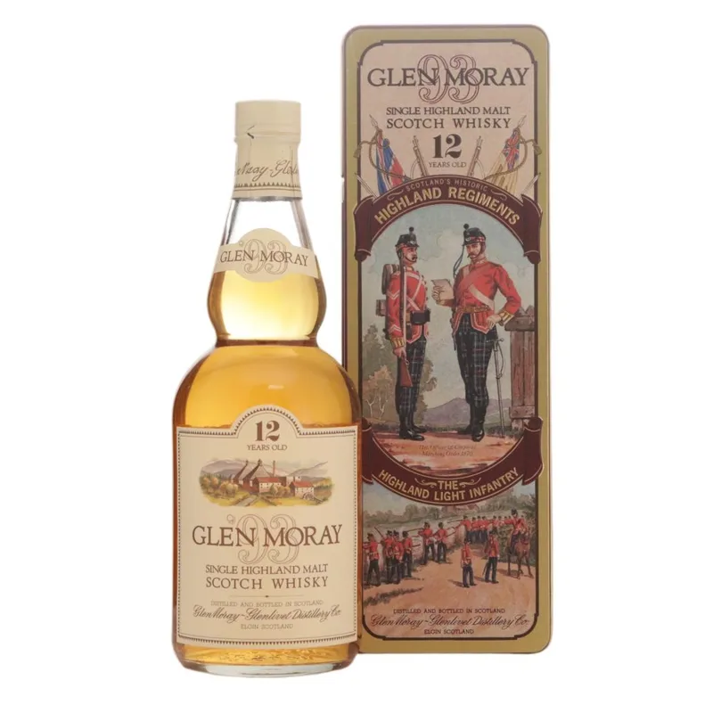 Glen Moray – '93 12 Year Old - The Highland Light Infantry Tin (75cl, 43.00%)