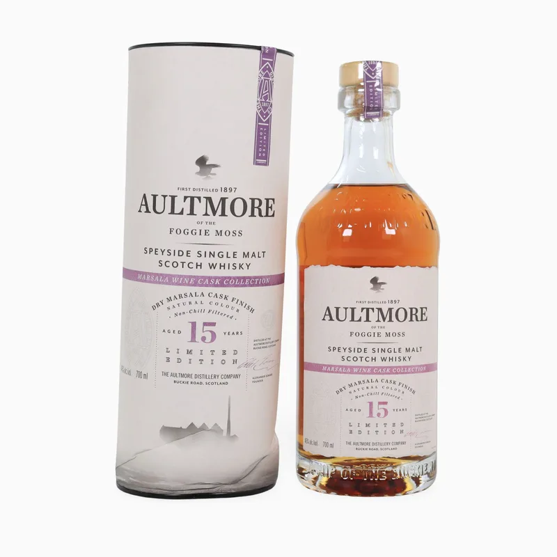 Aultmore – 15 Year Old (Limited Edition) Marsala Wine Cask Collection