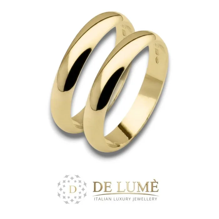 Wedding ring - 18 kt. Yellow gold - Classic Pair 14.6 g