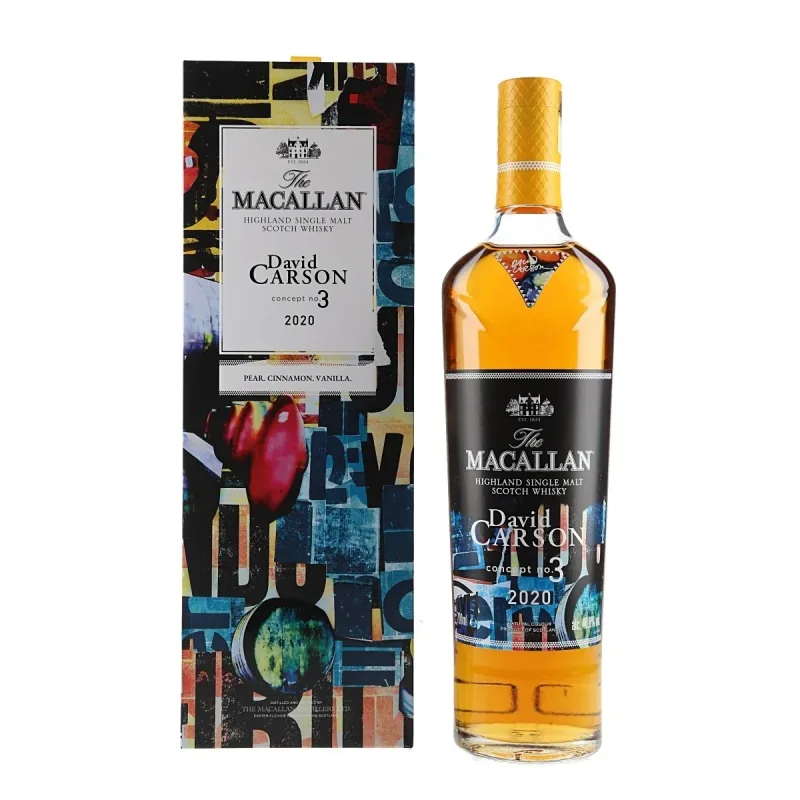 Macallan – Concept No.3 David Carson Limited Edition (2020) (70cl, 40.8%)
