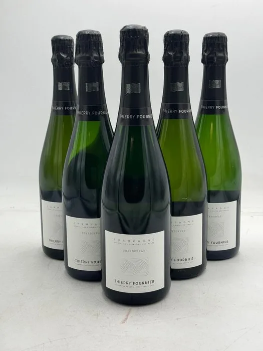 Thierry Fournier, Chardonnay - Champagne Extra Brut - 6 Bottles (0.75L)