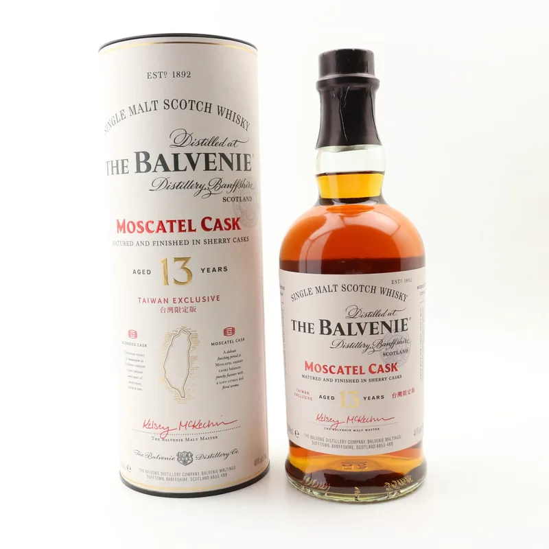 Balvenie – 13 Year Old Moscatel Cask Taiwan Exclusive (70cl, 40%)