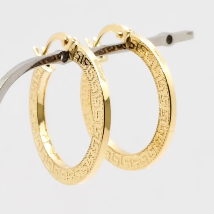 Earrings - 18 kt. Yellow gold