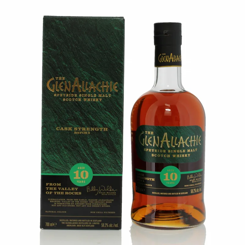 GlenAllachie – 10 Year Old Cask Strength Batch #3