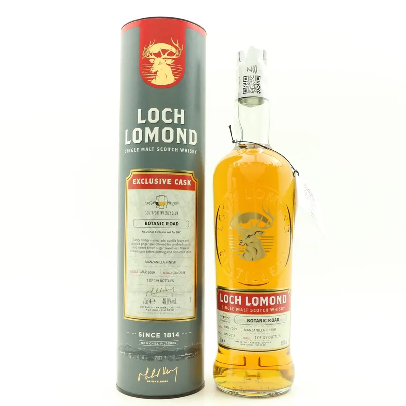Loch Lomond – 2009 Botanic Road For The Southport Whisky Festival (70cl, 46%)