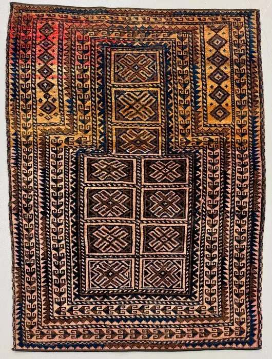 Beloudj - Rug - 139 cm - 105 cm