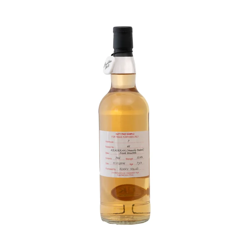 Kilkerran 7 Year Old Duty Paid Sample Rotation 66