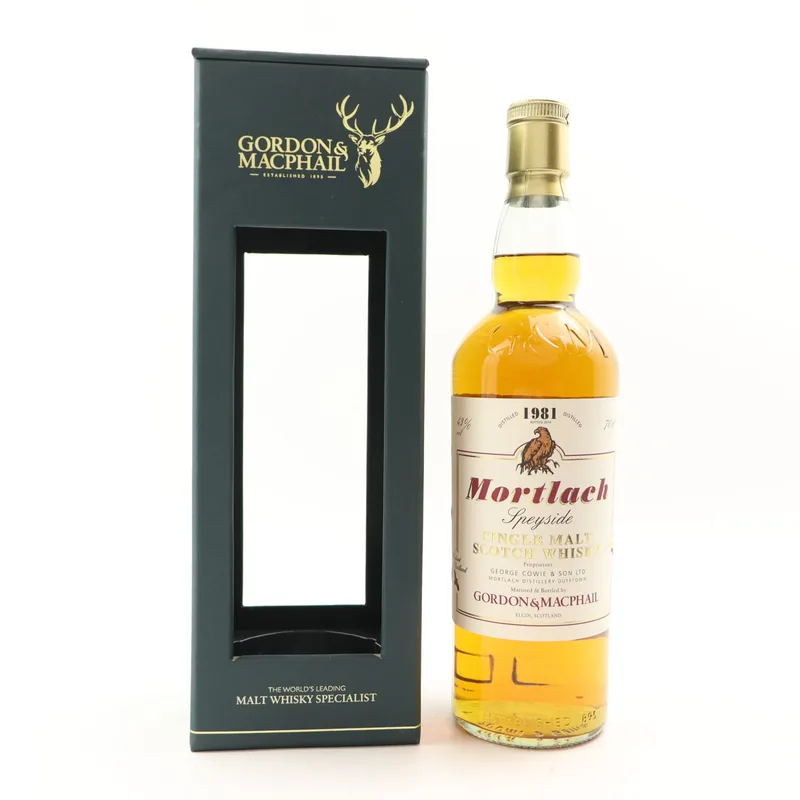 Mortlach – 1981 Gordon & Macphail (70cl, 43%)