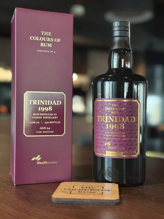 Caroni 1998 The Colours of Rum - Edition No. 4 - b. 2022 - 700ml