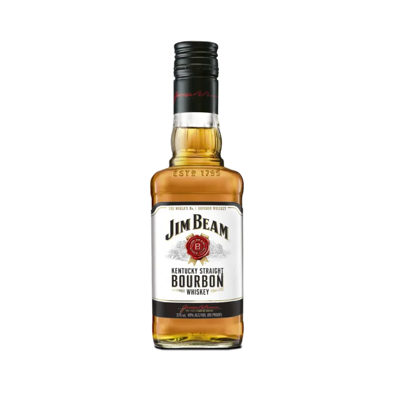 Jim Beam White Kentucky Straight Bourbon (37.5cl, 40%)