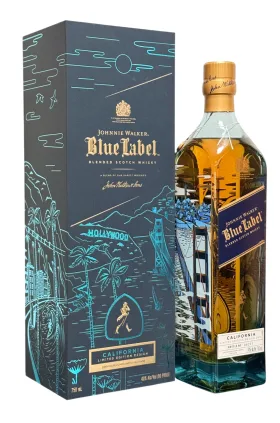 Johnnie Walker Blue Label California Limited Edition Design