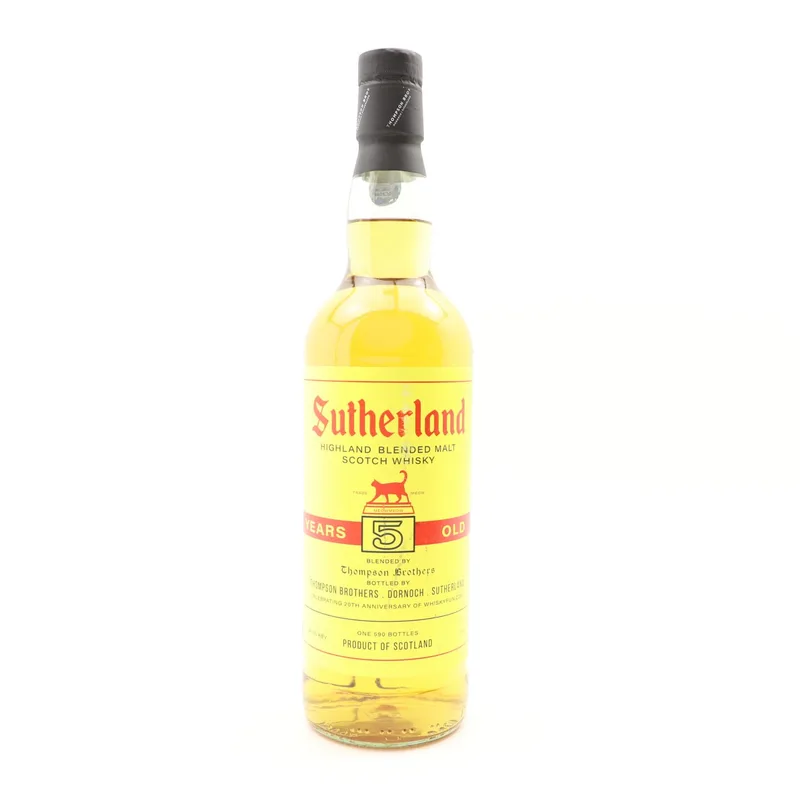 Sutherland 5 Year Old Blended Malt Thompson Bros for Whiskyfun 20th Anniversary (70cl, 48.5%)