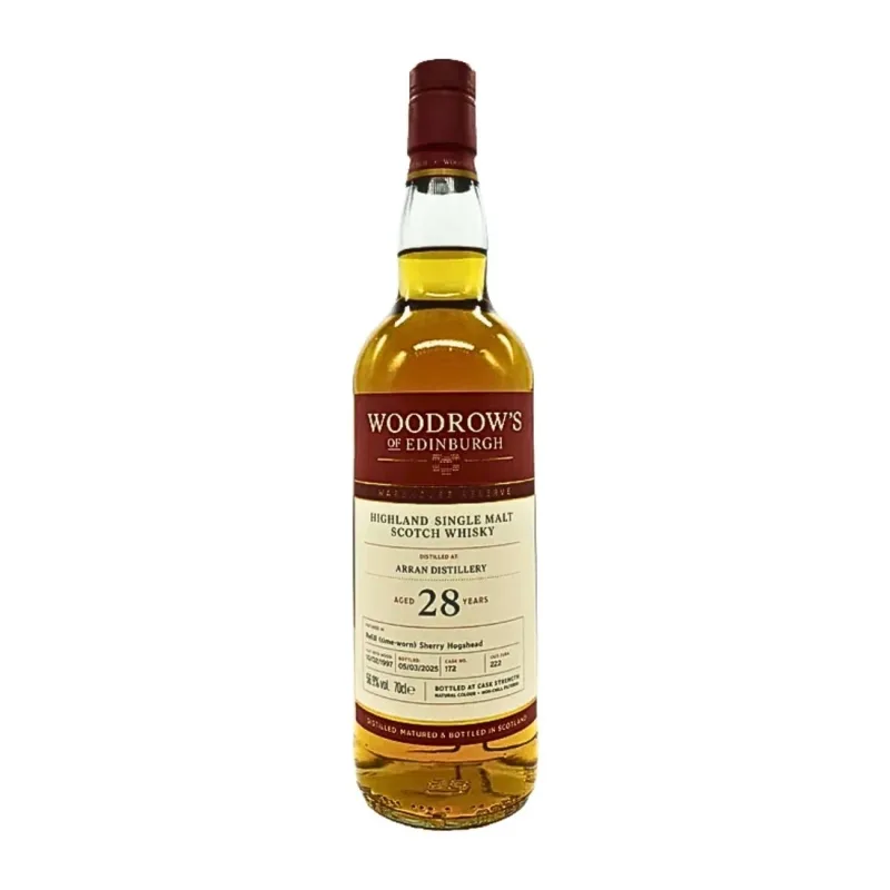 Arran – 28 Year Old Woodrow's of Edinburgh (70cl, 57.8%)