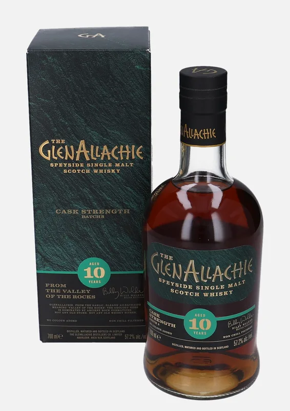 Glenallachie – 10 Year Old Cask Strength Batch 8 (70cl, 57.2%)