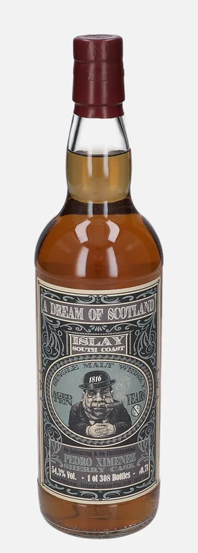 Islay South Coast – 10 Year Old Brühler Whiskyhaus A Dream of Scotland