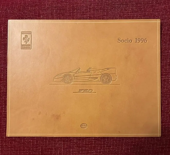 Brochure - Ferrari - F50 Schedoni - 1996