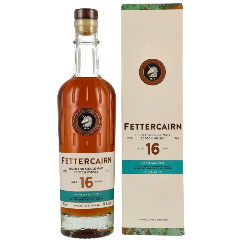 Fettercairn 16 Year Old - Fourth Release 2023