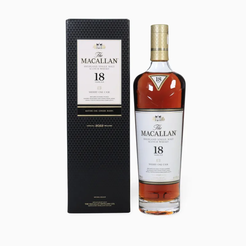 Macallan – 18 Year Old (2022) Sherry Oak