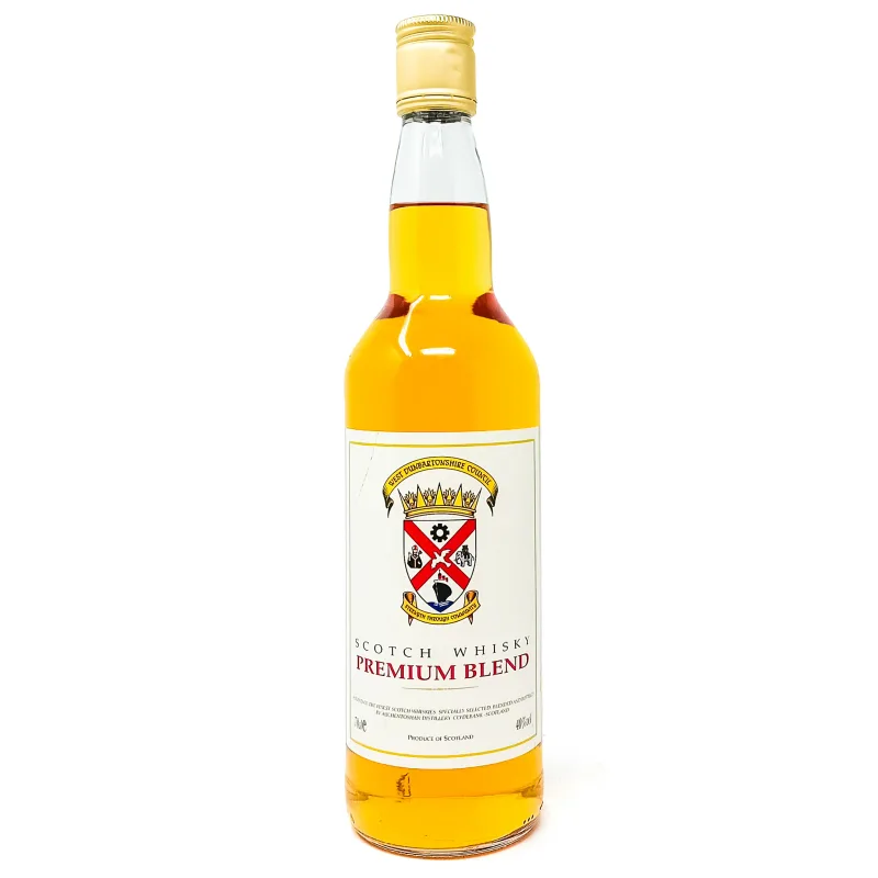 West Dumbartonshire Council Blended Scotch Whisky (70cl, 40%)