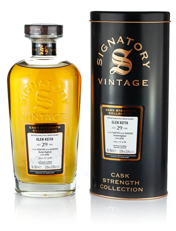 Glen Keith – 29 Year Old 1993 Signatory Cask Strength