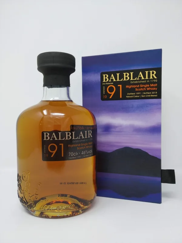 Balblair – 1991 3rd Release 2018 (70cl)