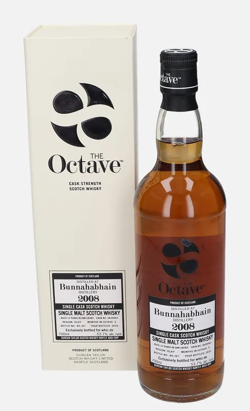 Bunnahabhain – 2008 12 Year Old Duncan Taylor the Octave