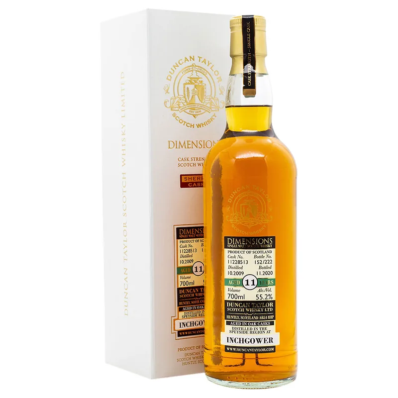 Duncan Taylor Dimensions Inchgower 11 Years Old 2009/2020 (70cl, 55.2%)