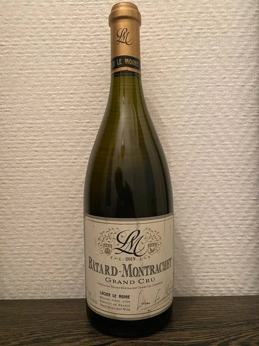 2019 Lucien Le Moine - Bâtard-Montrachet Grand Cru - 1 Bottle (0.75L)