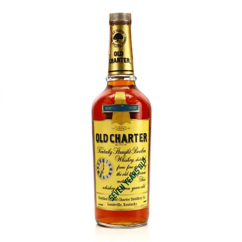 Old Charter 7 Year Old Kentucky Straight Bourbon Whiskey - Bottled 1980s (75cl, 43%)