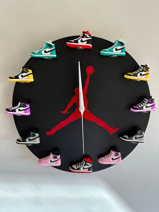 Wall clock - Nike Jordan Publicitário - Plastic, Rubber - 2010-2020