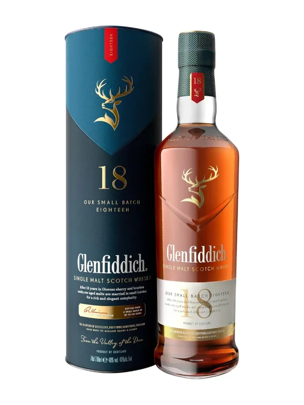 Glenfiddich – 18 Year Old (70cl, 40%)