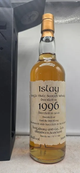 Caol Ila 1996 20 years old Rum Cask no. 819 - Kingsbury - b. 2016 - 700ml