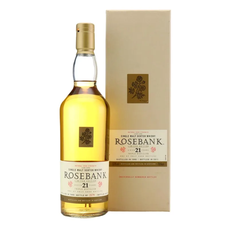 Rosebank – 1990 Natural Cask Strength 21 Year Old