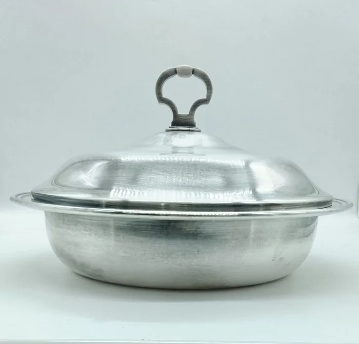 Christofle, Fleuron - Vegetable server - Tempered glass