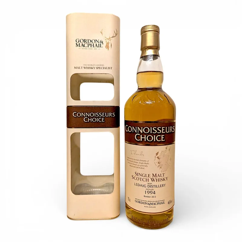 Ledaig 19 Year Old 1994 Gordon & Macphail Connoisseurs Choice New Map Label (2013) (70cl, 46%)