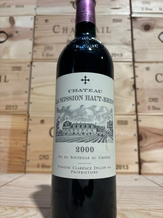 2000 Château Mission Haut Brion - Pessac-Léognan Grand Cru Classé - 1 Bottle (0.75L)