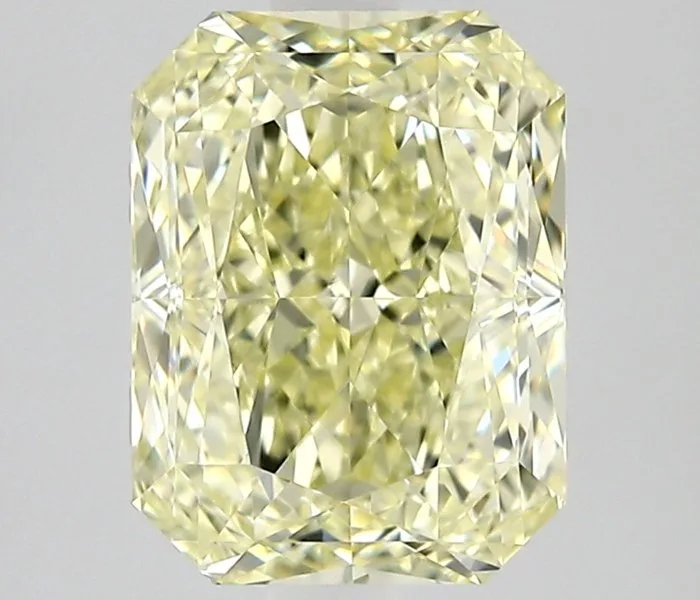 1 pcs Diamond (Natural) - 2.00 ct - Radiant - VS1 - Gemological Institute of America (GIA) - Y-Z color Radiant